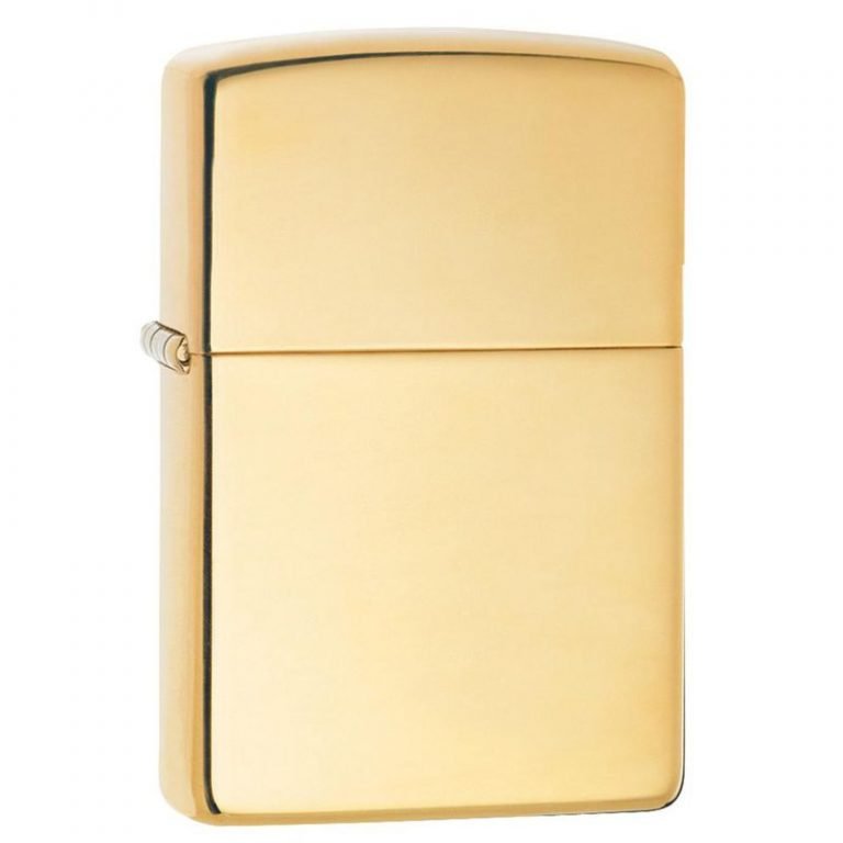 Zippo Plain Gold Rolling Buddy Vape Shop Malta