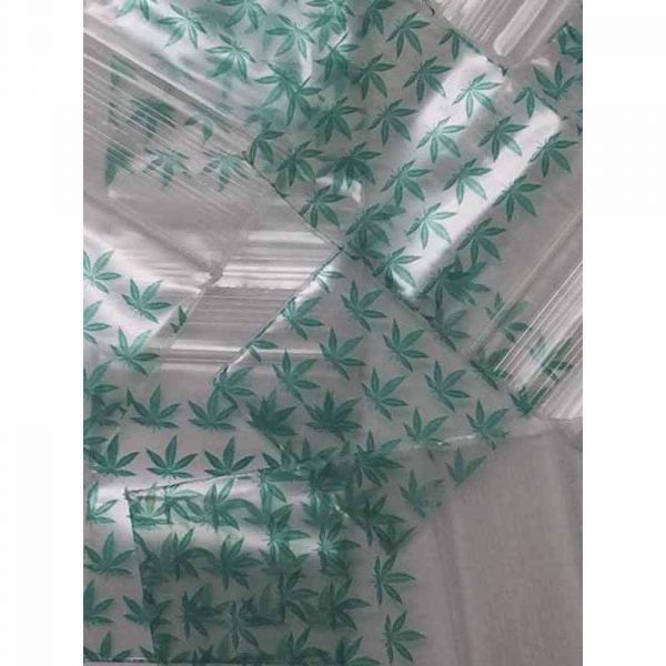 Weed Leaf Baggies 65mmx35mm