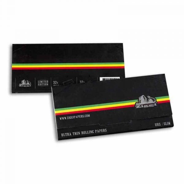 URS Slim UT Black with Rasta Stripes