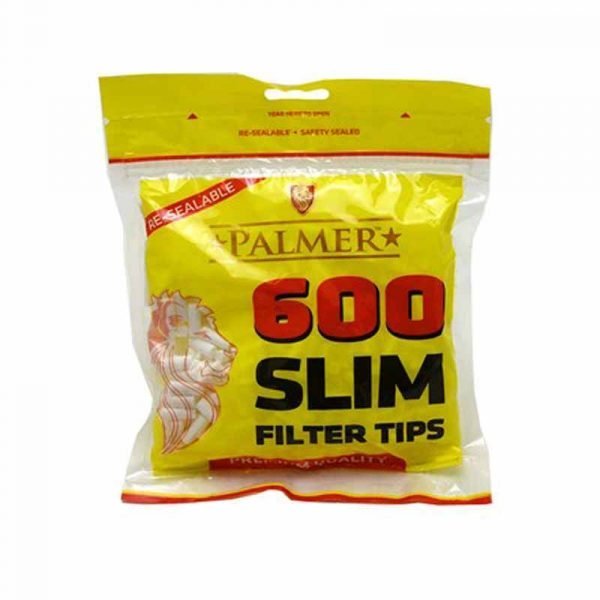 Palmer Slim Filter Tips - Bag of 600