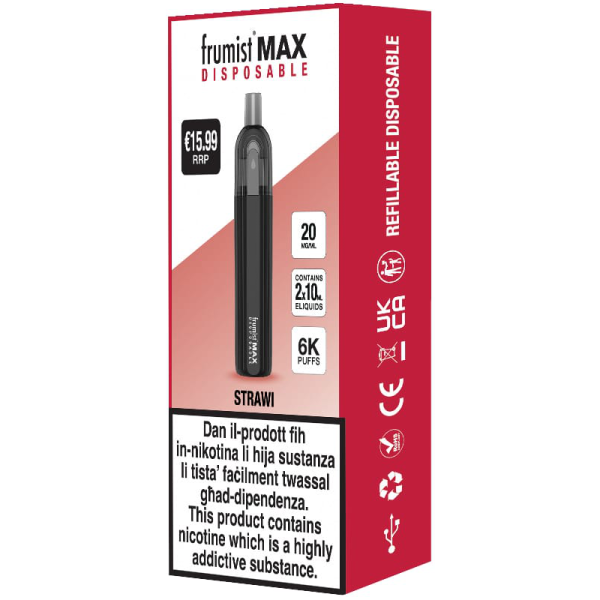 Frumist MAX Blueberry Pomegranate - 6000 Puffs