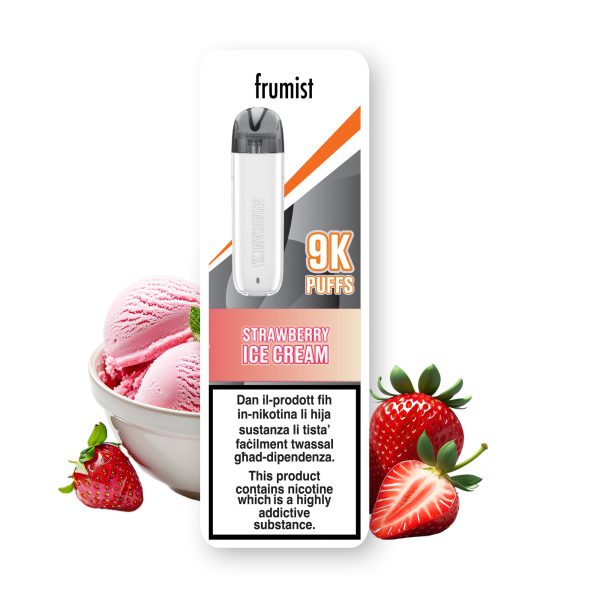 Frumist Minican 9k Puffs - Strawberry Ice Cream 20mg