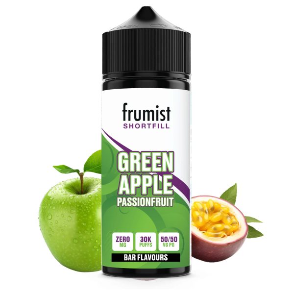 Frumist Salt 120ml - Green Apple Passion Fruit - 3mg